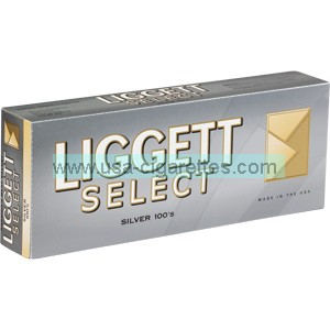Liggett Select Silver 100's cigarettes